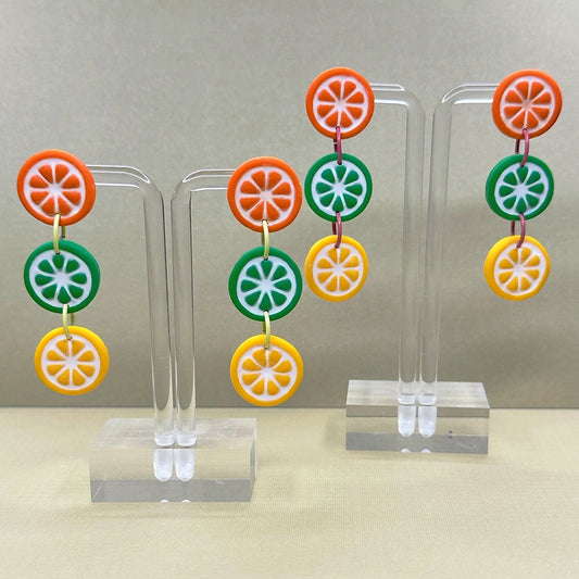 Citrus Slice Trio Dangles
