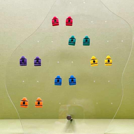 Mini Crayon Studs