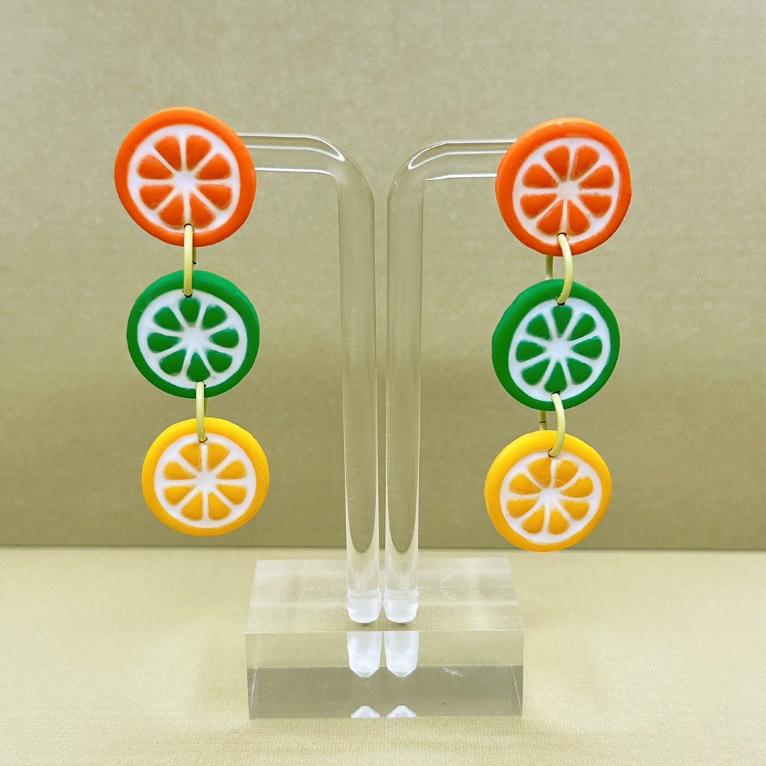 Citrus Slice Trio Dangles