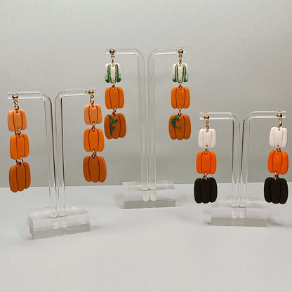Pumpkin Trio Dangles